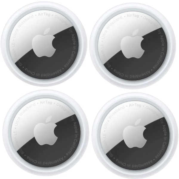 apple airtag 4 pack white