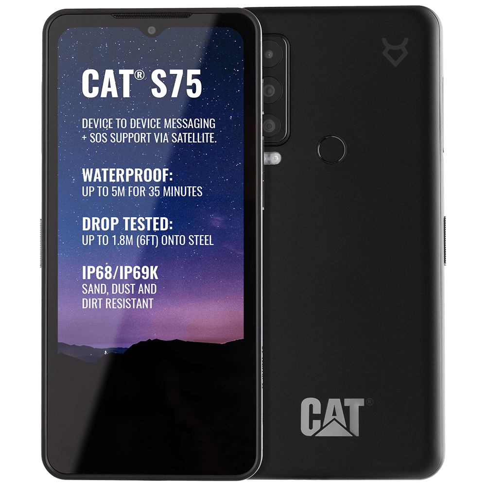Caterpillar CAT S75 Dual Sim 6GB RAM 128GB - Black EU