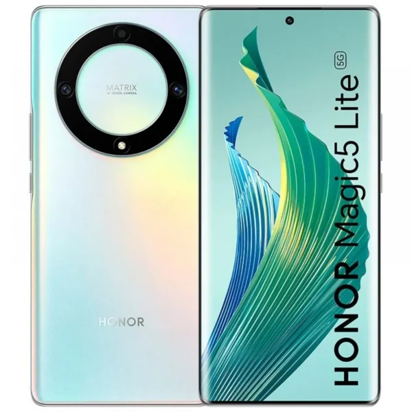 Honor Magic5 Lite 5G Dual Sim 8GB RAM 256GB - Silver EU