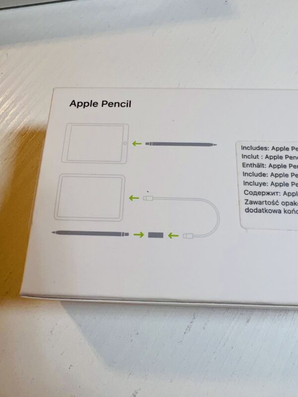 Apple Pencil 1st Generation - White with adaptor