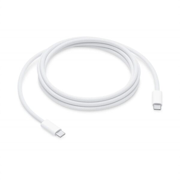 Оригинален Кабел APPLE USB-C to USB-C 240W Woven Mu2g3zm/a 2m, Бял