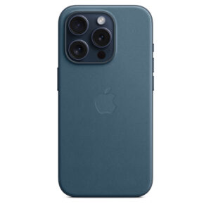Оригинален Тъкан Калъф за iPhone 15 Pro, FineWoven Magsafe Case MT4Q3ZM/A, Син
