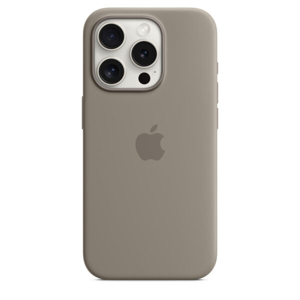 iPhone 15 Pro Silicone Case with MagSafe - Clay