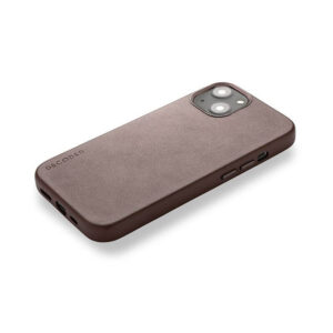 Magsafe Калъф от Естествена Кожа за iPhone 13, DECODED Leather Case, Кафяв