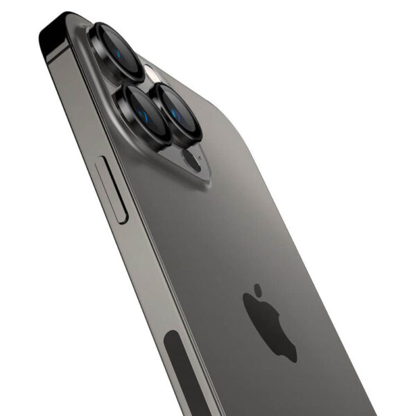 Протектор за Камерата на iPhone 15 Series, SPIGEN EZ Fit Glass, Черен