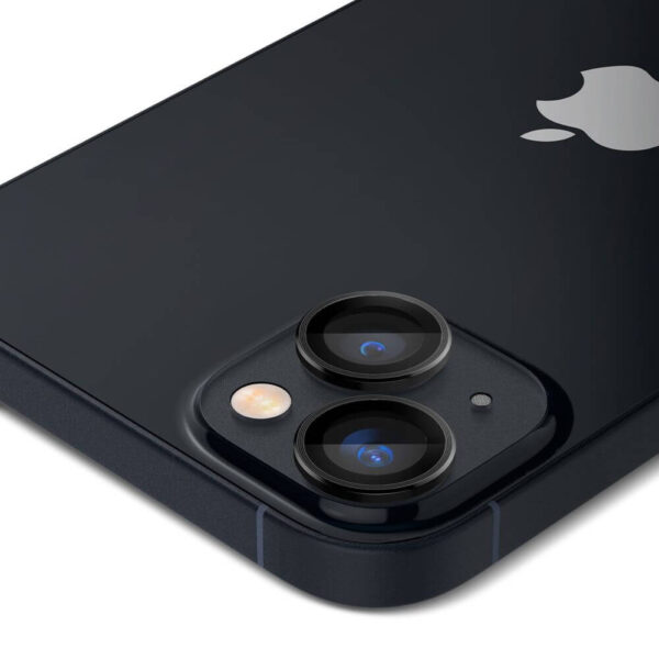 Протектор за Камерата на iPhone 15 Series, SPIGEN EZ Fit Glass, Черен