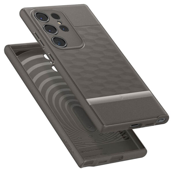 Противоударен Калъф за SAMSUNG S24 Ultra, SPIGEN Caseology Parallax, Сив