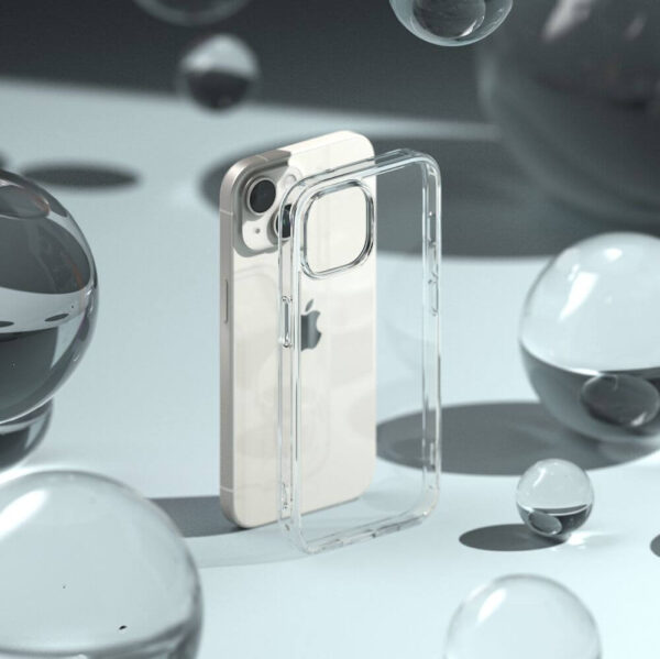 Противоударен Калъф за iPhone 15 Plus, RINGKE Fusion Case, Прозрачен