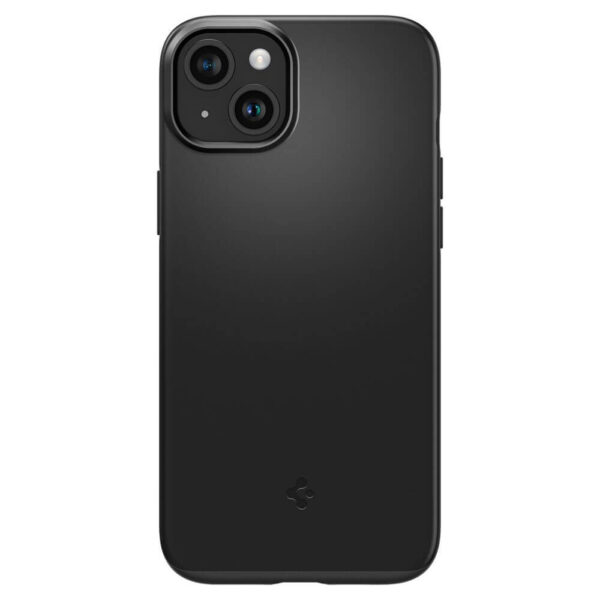 Противоударен Калъф за iPhone 15, SPIGEN Thin Fit Case, Черен