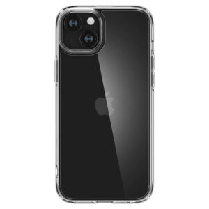 Противоударен Калъф за iPhone 15, SPIGEN Ultra Hybrid Case, Прозрачен