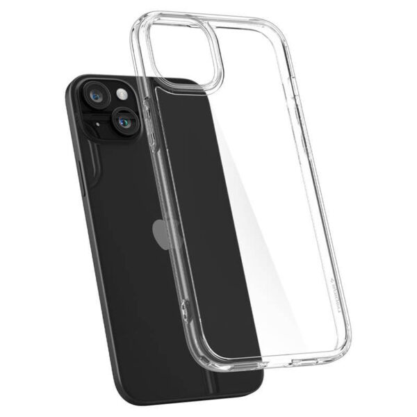 Противоударен Калъф за iPhone 15, SPIGEN Ultra Hybrid Case, Прозрачен