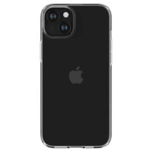 Противоударен Силиконов Калъф за iPhone 15, SPIGEN Liquid Crystal Case, Прозрачен