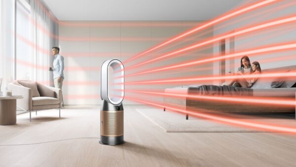 Dyson HP09 Purifier Hot+Cool Formaldehyde Purifying Fan Heater - Nickel/Gold EU