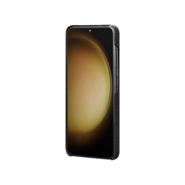 PITAKA MagEZ Case 3 For Samsung Galaxy S23 (6.1'') 600D Black/Grey (Twill), MagSafe (PROMO)
