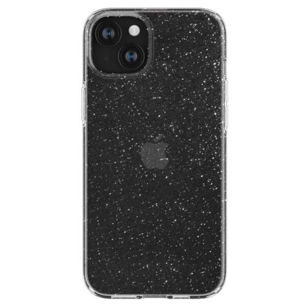 Блестящ Калъф за iPhone 15, SPIGEN Liquid Crystal Glitter Case, Прозрачен