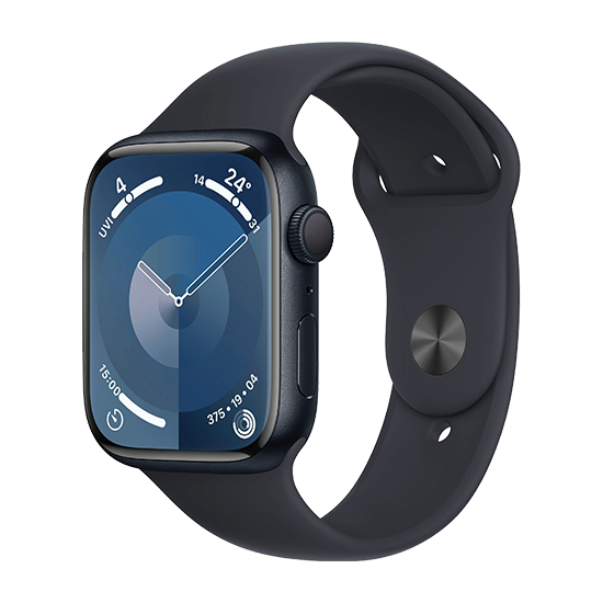 Watch Apple Watch Series 9 GPS 41mm Midnight Aluminium Case with Sport Band S/M - Midnight EU