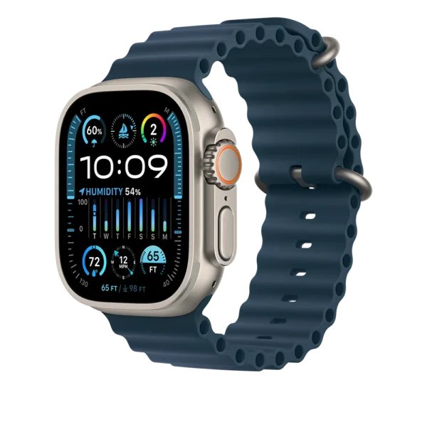 Watch Apple Watch Ultra 2 LTE 49mm Titanium Case with with Ocean Band - Blue EU