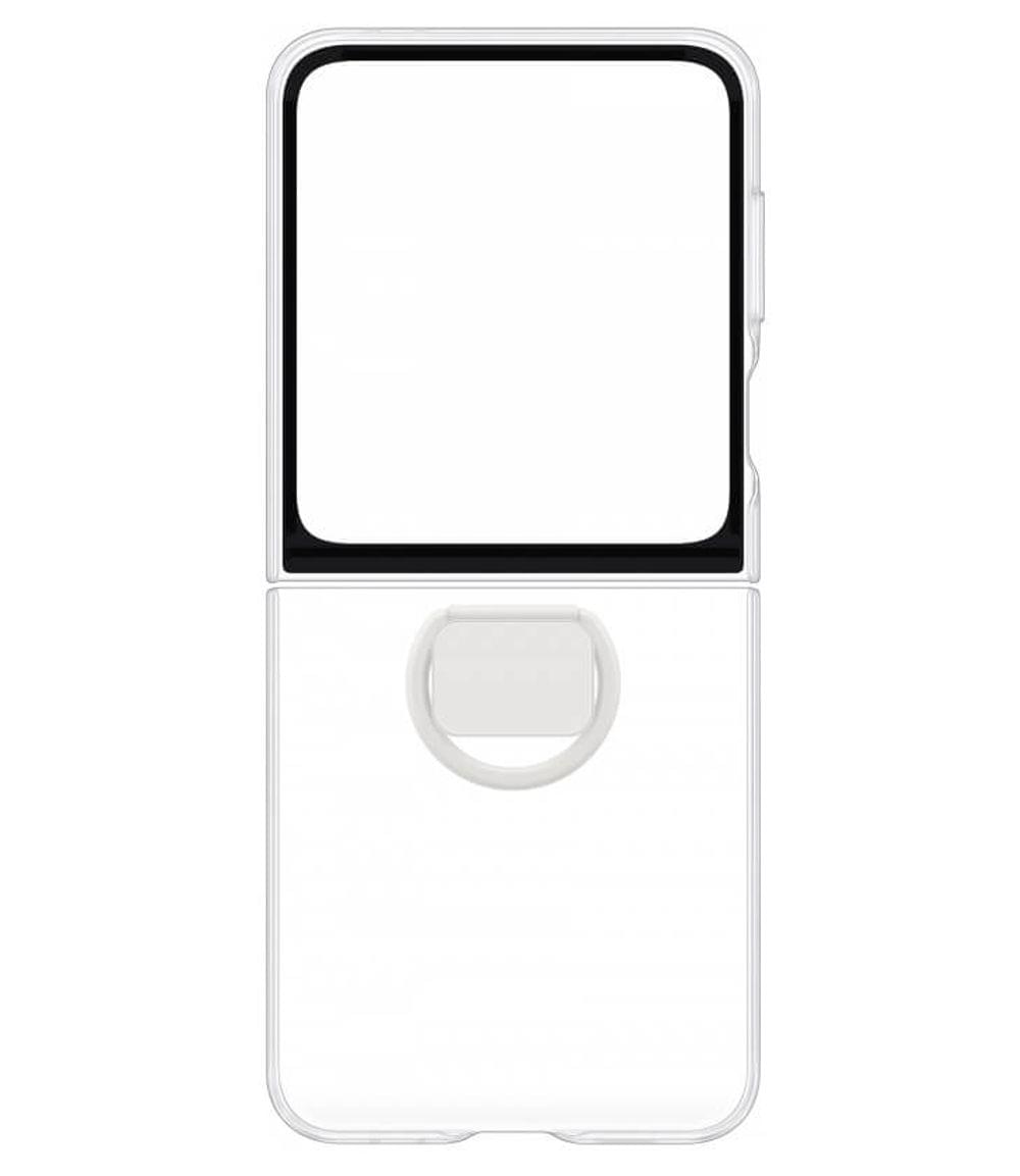 Оригинален Калъф за SAMSUNG Z Flip 6, Clear Case EF-QF741CTE, Прозрачен