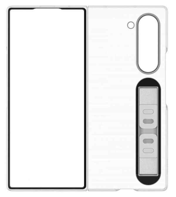 Оригинален Калъф с Дръжка за SAMSUNG Z Fold 6, Clear Case EF-QF956CTE, Прозрачен