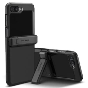 Калъф с Предпазител за SAMSUNG Z Flip 6, SPIGEN Tough Armor Case, Черен