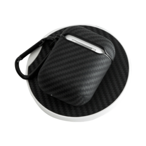 PITAKA Carbon Aramid Fiber Case for AirPods 2nd Gen. - Black