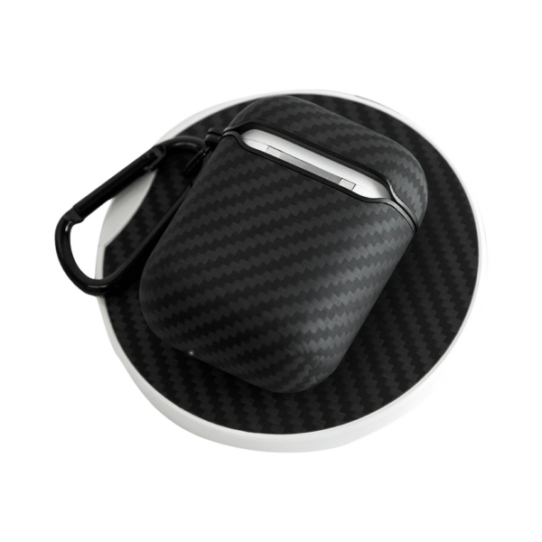 PITAKA Carbon Aramid Fiber Case for AirPods 2nd Gen. - Black