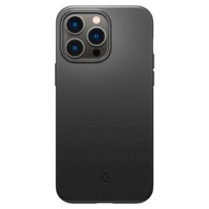 Противоударен Калъф за iPhone 14 Pro Max, SPIGEN Thin Fit Case, Черен