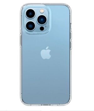 Противоударен Силиконов Калъф за iPhone 14 Pro Max, SPIGEN Liquid Crystal Case, Прозрачен