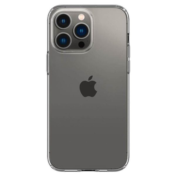 Противоударен Силиконов Калъф за iPhone 14 Pro Max, SPIGEN Liquid Crystal Case, Прозрачен