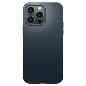 Противоударен Калъф за iPhone 14 Pro Max, SPIGEN Thin Fit Case, Тъмно Сив