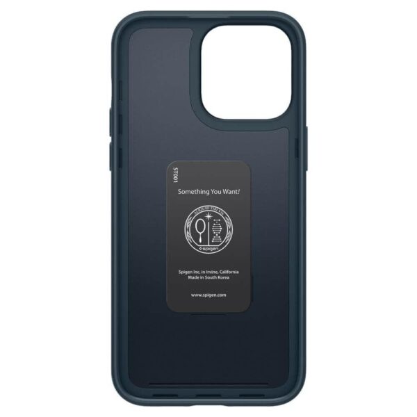 Противоударен Калъф за iPhone 14 Pro Max, SPIGEN Thin Fit Case, Тъмно Сив