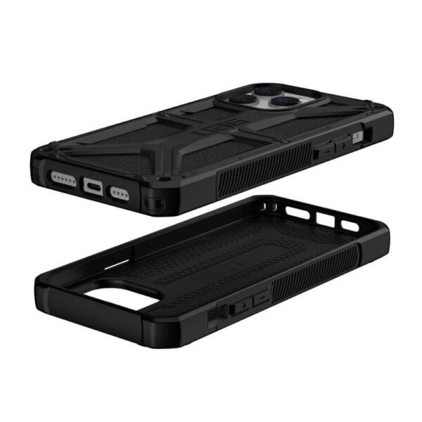 Противоударен Калъф за iPhone 14 Pro Max, UAG Monarch Case, Черен