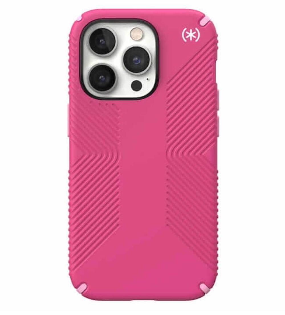 Дамски Калъф за iPhone 14 Pro Max, SPECK Presidio 2 Grip Case, Розов