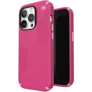 Дамски Калъф за iPhone 14 Pro Max, SPECK Presidio 2 Grip Case, Розов