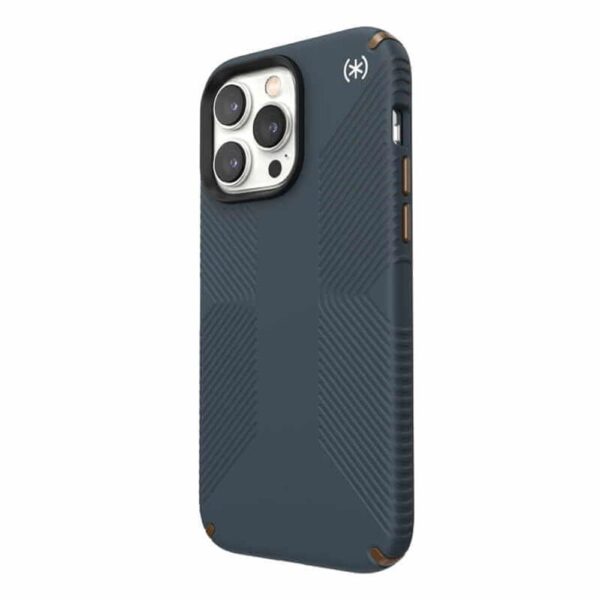 Противоударен Калъф за iPhone 14 Pro Max, SPECK Presidio 2 Grip Case, Сив