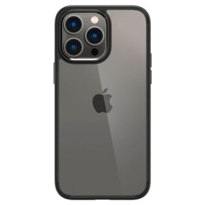 Противоударен Калъф за iPhone 14 Pro Max, SPIGEN Ultra Hybrid Case, Черен