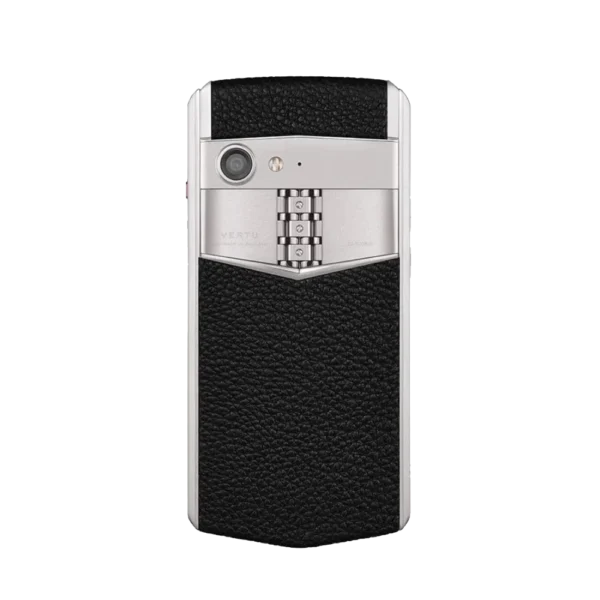 VERTU Aster P Baroque Calf Jade Black Leather Phone