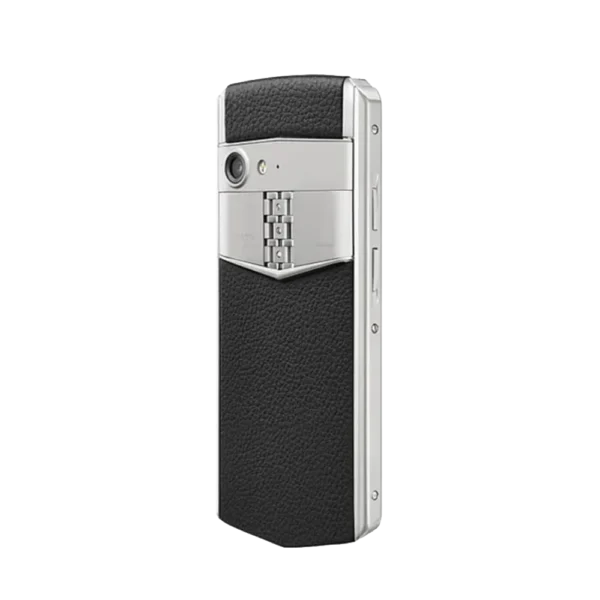 VERTU Aster P Baroque Calf Jade Black Leather Phone