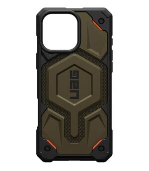 UAG MagSafe Противоударен Калъф за iPhone 16 Pro Max, UAG Monarch Pro Kevlar Case, Зелен