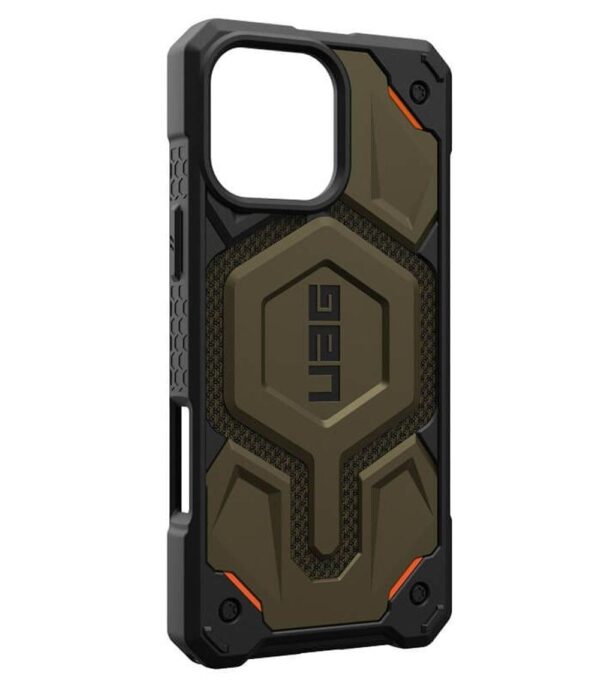 UAG MagSafe Противоударен Калъф за iPhone 16 Pro Max, UAG Monarch Pro Kevlar Case, Зелен