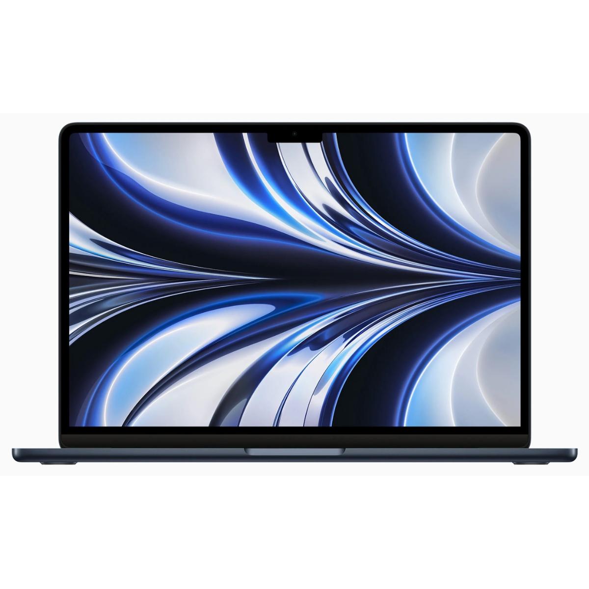 MacBook Air 13" с M3 чип 8-ядрен CPU и 8-ядрен GPU 8GB RAM 256GB SSD - MIDNIGHT