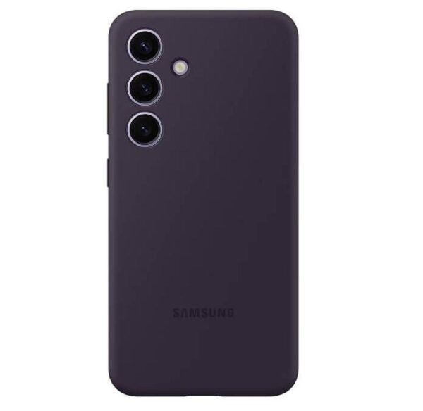 Оригинален Силиконов Калъф за SAMSUNG S24 Plus, Silicone Case EF-EF-PS926TEE, Тъмно Лилав