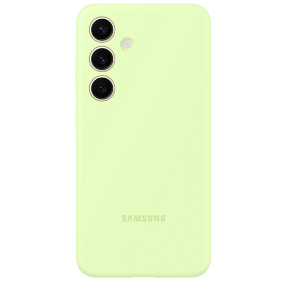 Оригинален Силиконов Калъф за SAMSUNG S24 Plus, Silicone Case EF-PS926TGE, Зелен