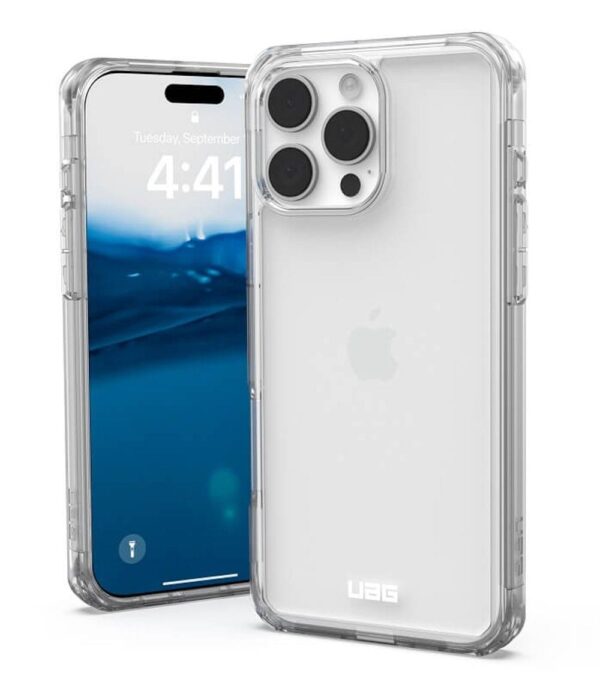 Противоударен Калъф за iPhone 16 Pro, UAG Plyo Ice Case, Прозрачен