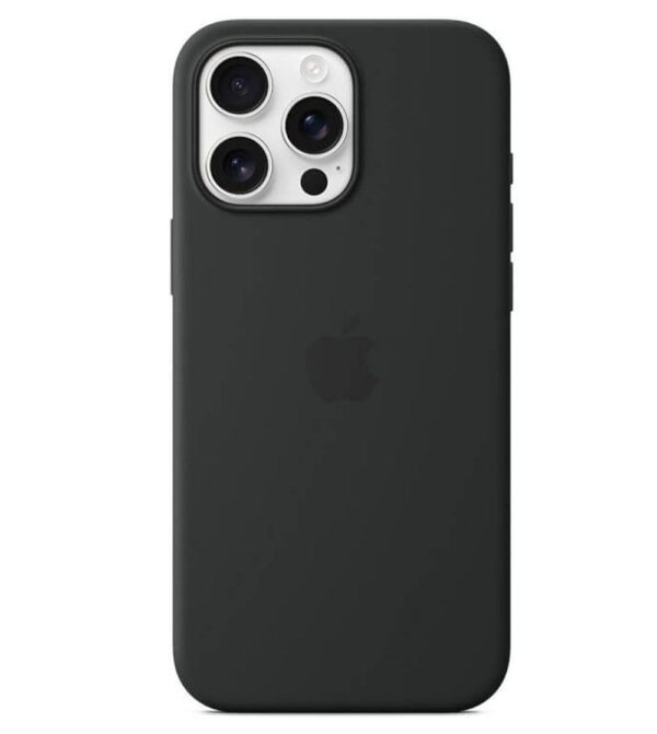 Оригинален Силиконов Калъф за iPhone 16 Pro, Silicone Magsafe Case MYYJ3ZM/A, Черен