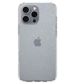 Блестящ Калъф за iPhone 16 Pro Max, SPIGEN Liquid Crystal Glitter Case, Прозрачен