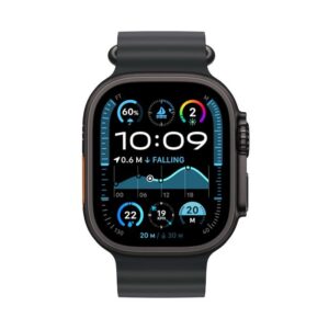 Apple Watch Ultra 2 Black LTE 49mm Titanium Case with Ocean Band - Black (2024)