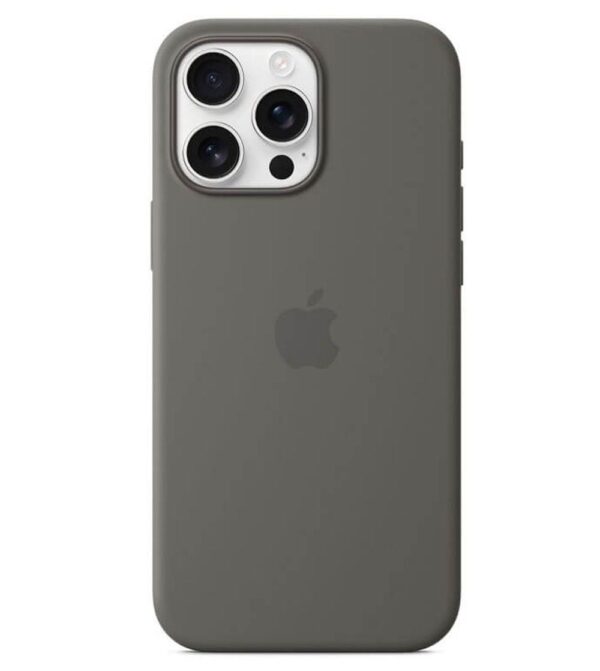 Оригинален Силиконов Калъф за iPhone 16 Pro Max, Silicone Magsafe Case MYYL3ZM/A, Сив