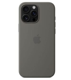 Оригинален Силиконов Калъф за iPhone 16 Pro Max, Silicone Magsafe Case MYYL3ZM/A, Сив