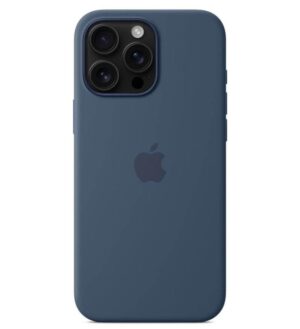 Оригинален Силиконов Калъф за iPhone 16 Pro Max, Silicone Magsafe Case MYYU3ZM/A, Син